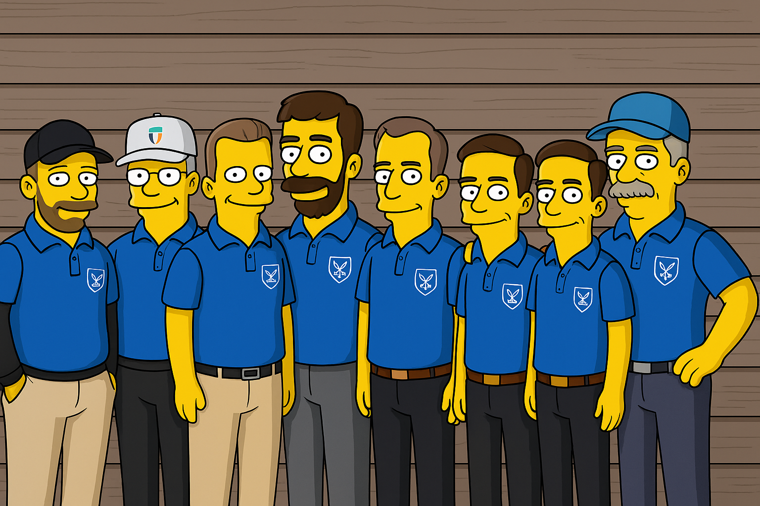 Pabba golf á góðri stundu.